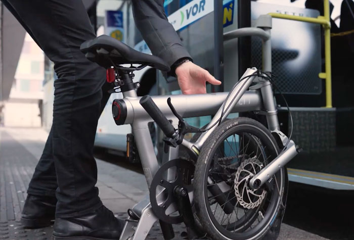 Faltrad in Bus und Bahn